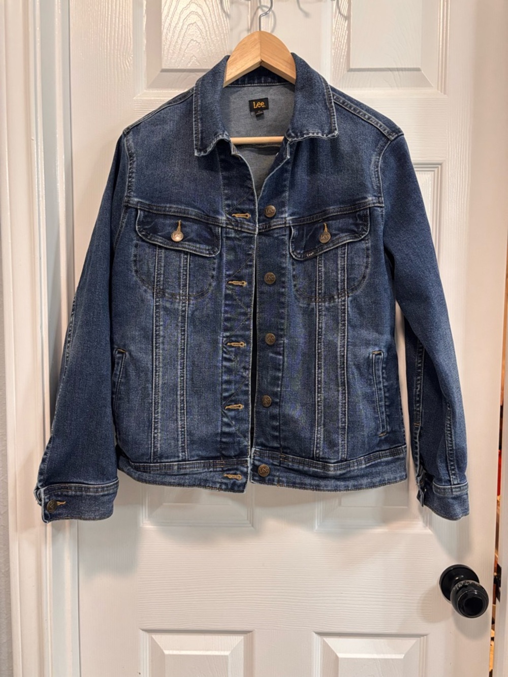 Lee Dark Blue Denim Jean Jacket